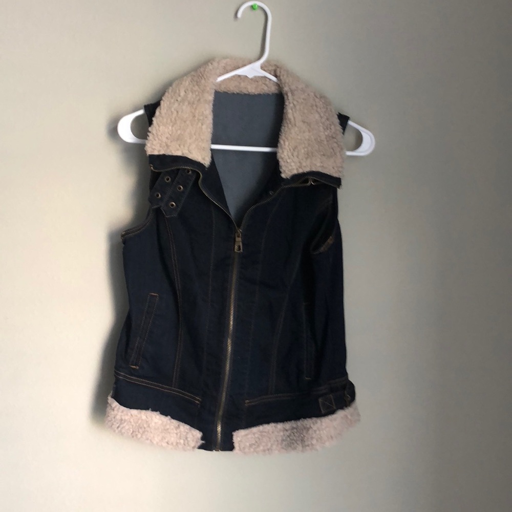 Denim vest
